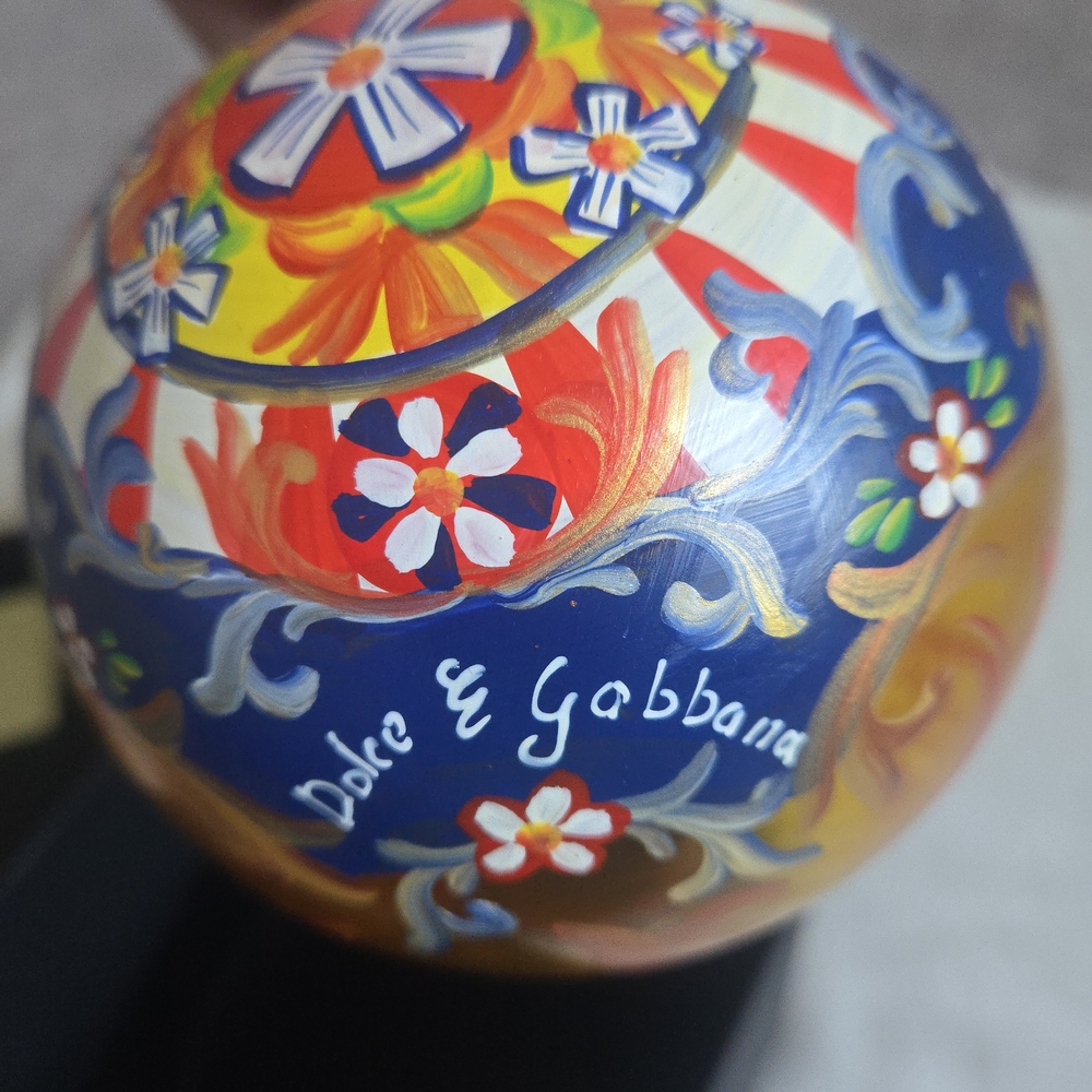 Dolce & Gabbana Multicolor Decorative Holiday Ornament